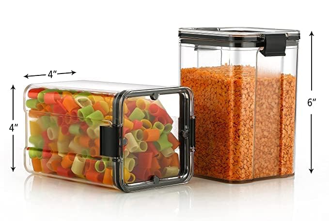 Airtight Kitchen Storage Containers 1200ml
