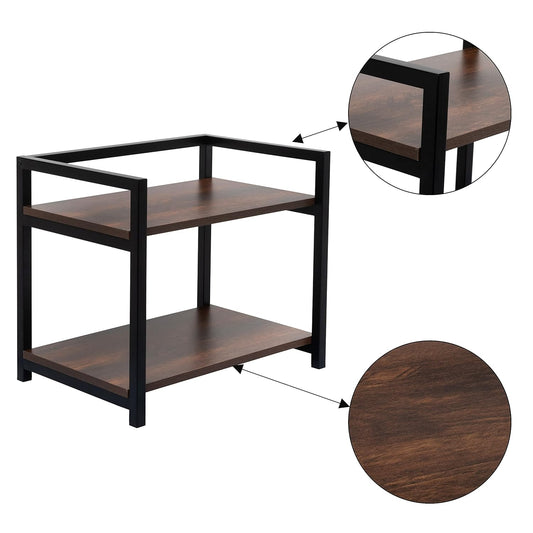 2-Layer Microwave & OTG Storage Stand