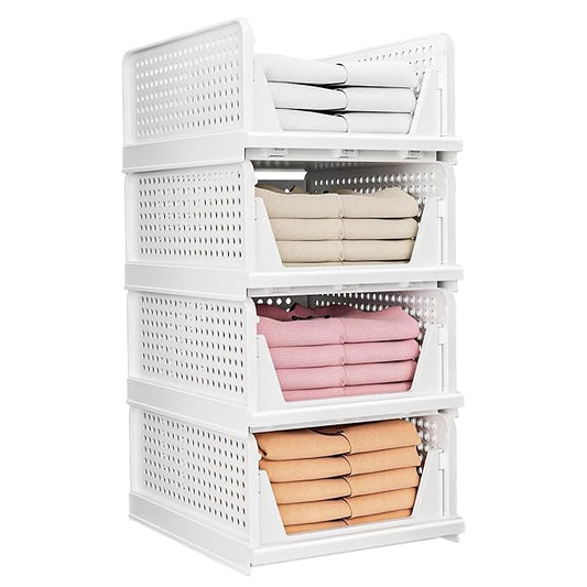 4 Layer Sliding Drawer Storage Organizer